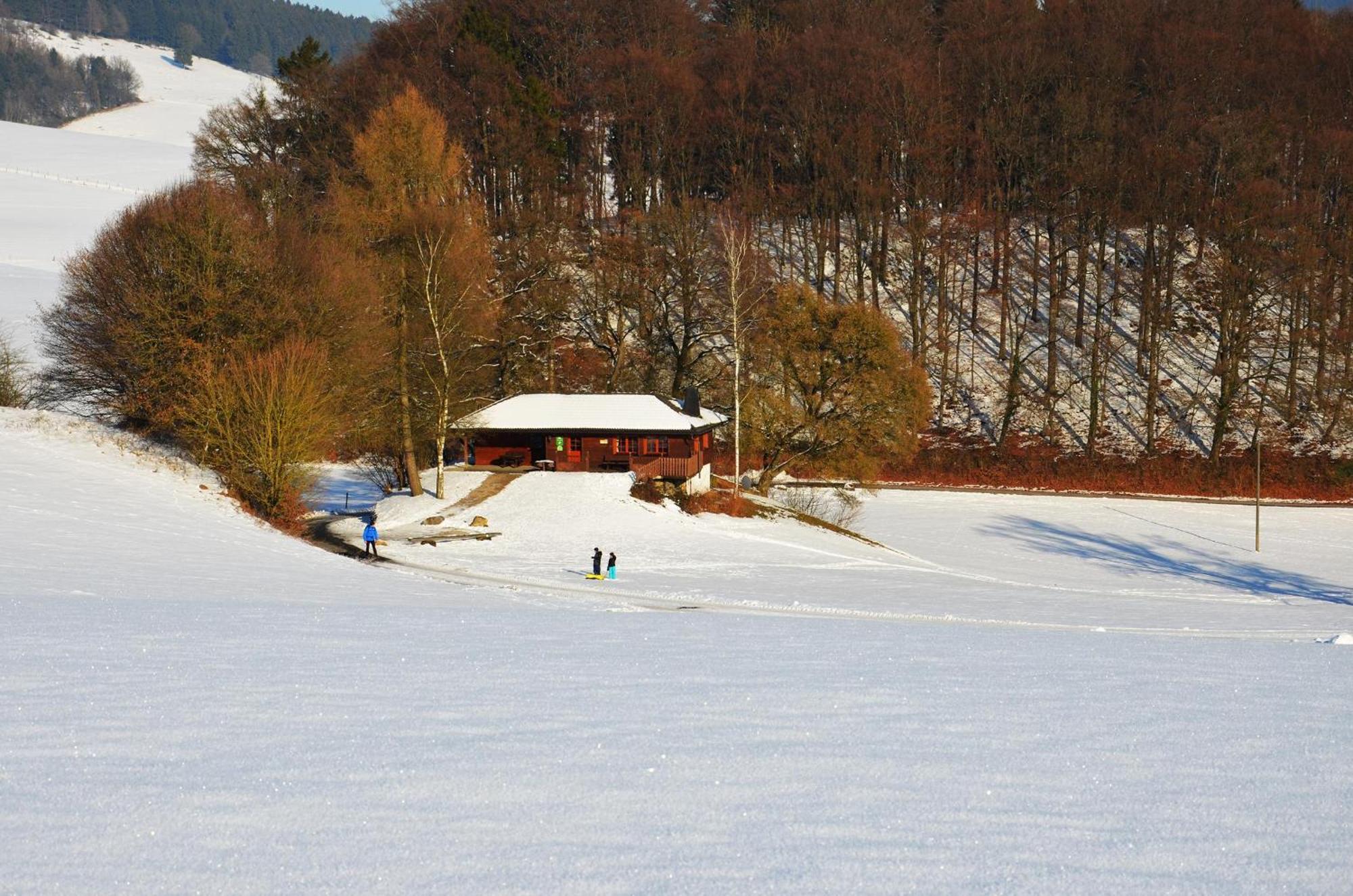 Das Ferienhaus Mondschein Im Land Der Tausend Berge - Erholung Pur In Idyllischer Alleinlage Lennestadt Exteriör bild